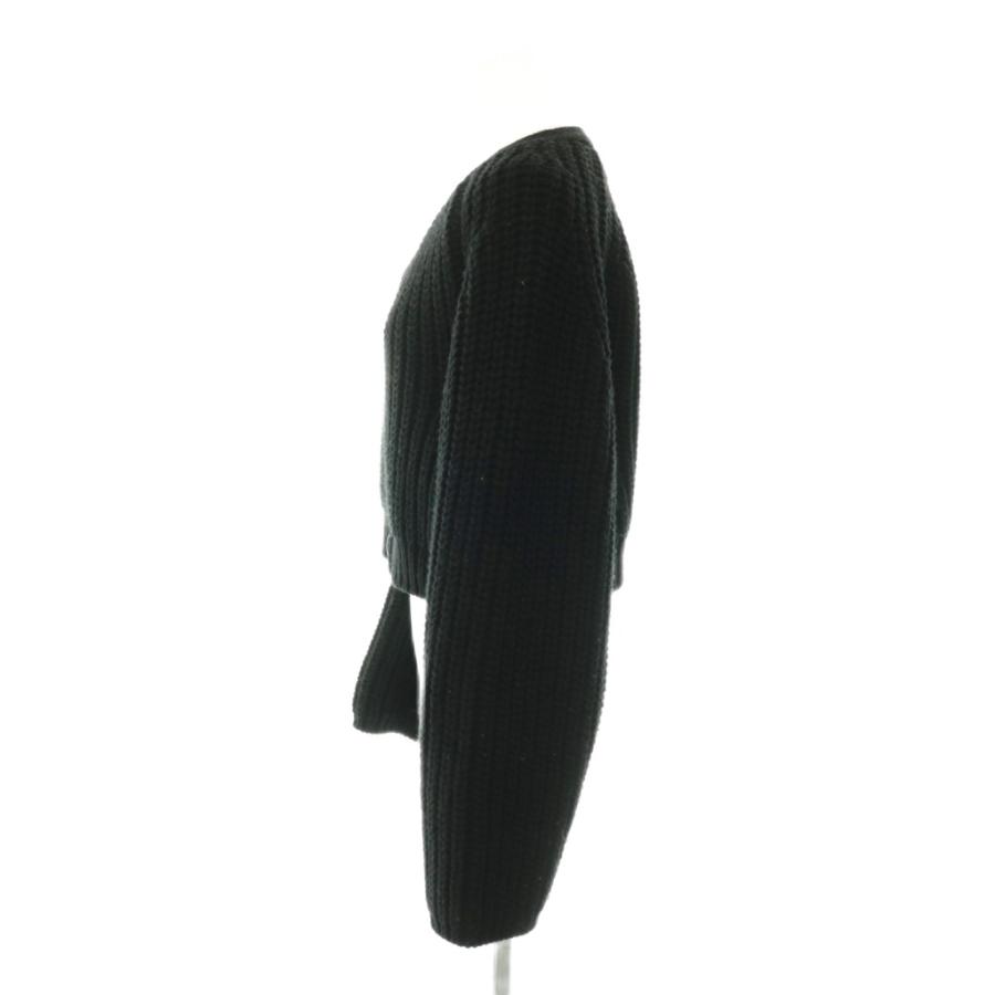 シシクイ SHISHIKUI cardi a カーディガン ニット 長袖 ウール F 黒 /NR ■OS レディースの画像