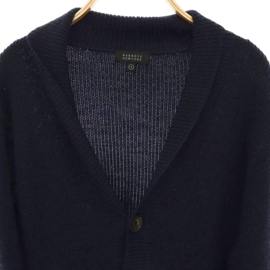 バーニーズニューヨーク BARNEYS NEW YORK ウールショールカラーV 