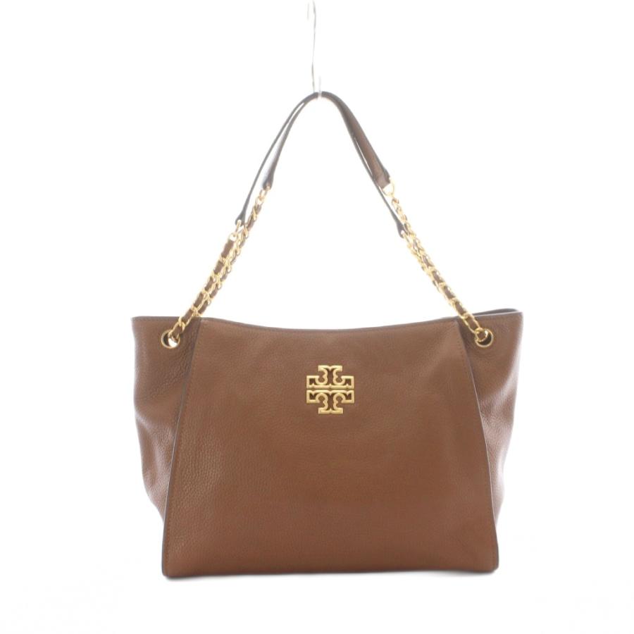 TORY BURCH（トリーバーチ） トートバッグ レザー 本革 茶色 ブラウン