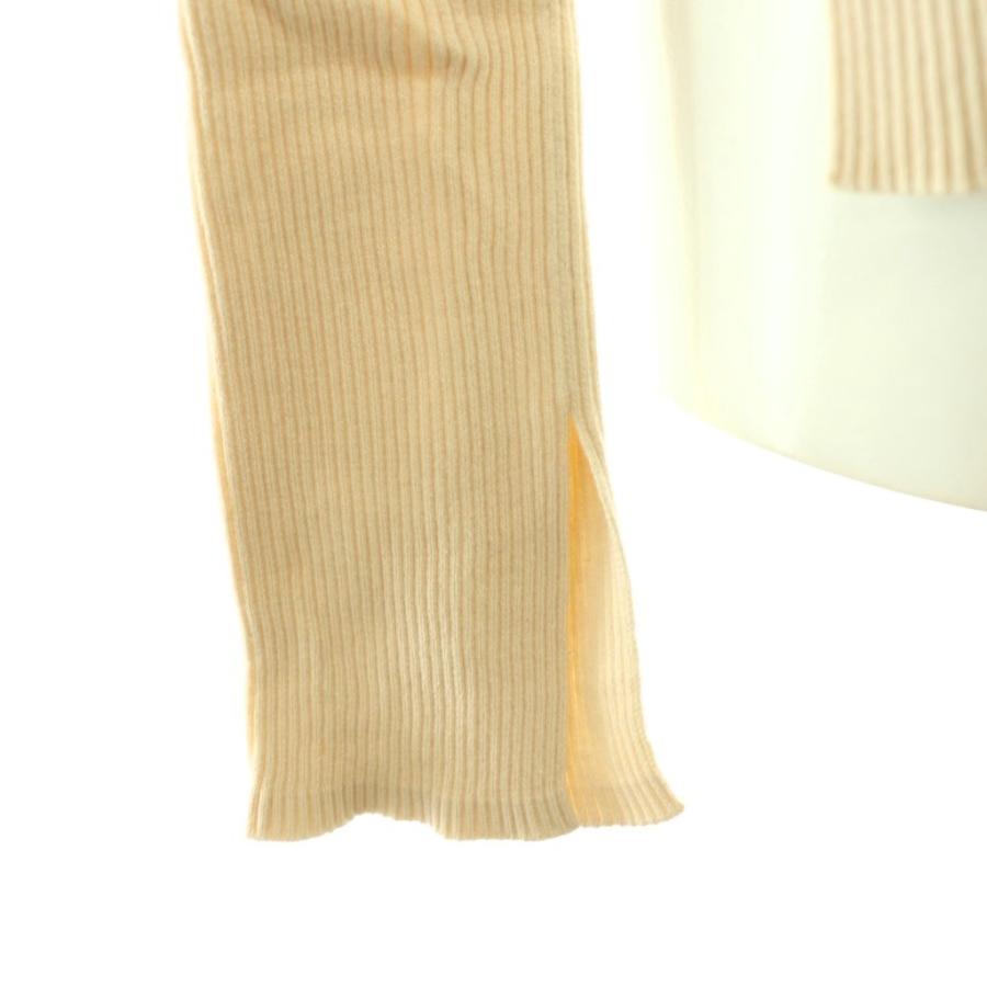 オーラリー AURALEE ロンハーマン別注 Giza Rib Turtle Neck Top 