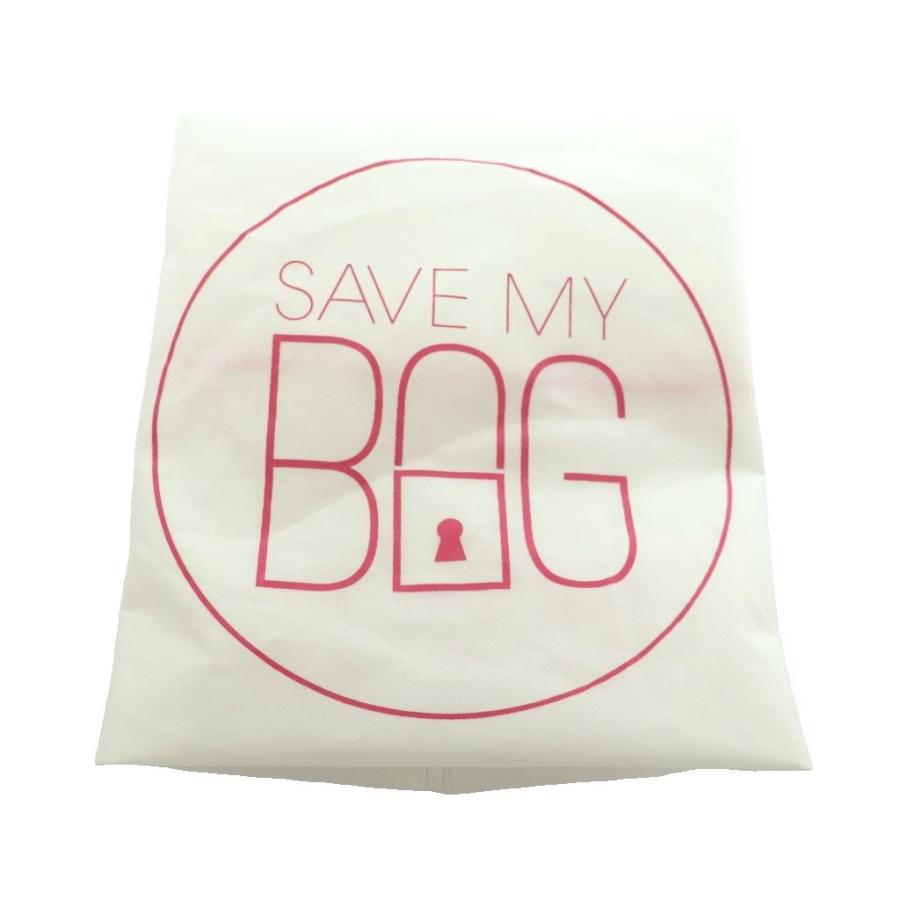 セーブマイバッグ SAVE MY BAG ハンドバッグ リボン装飾 ショッキング 