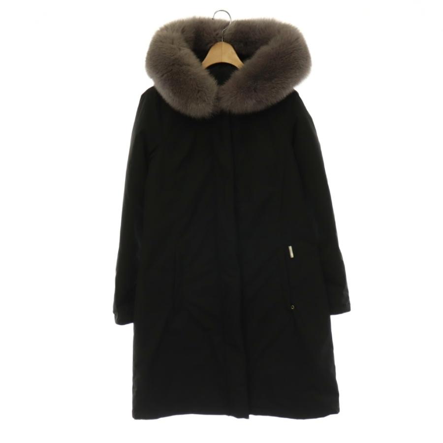 ウールリッチ WOOLRICH フォックスファーダウンコート ジップアップ 
