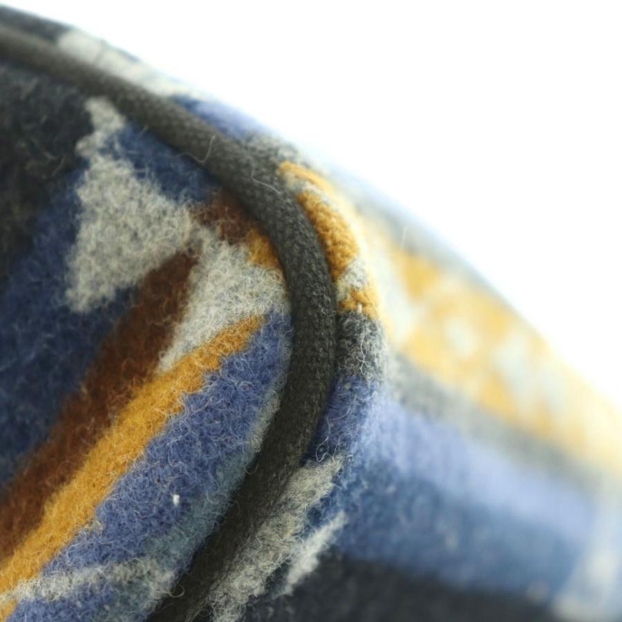 ペンドルトン PENDLETON ミニショルダーバッグ ウール 幾何学模様 黒 