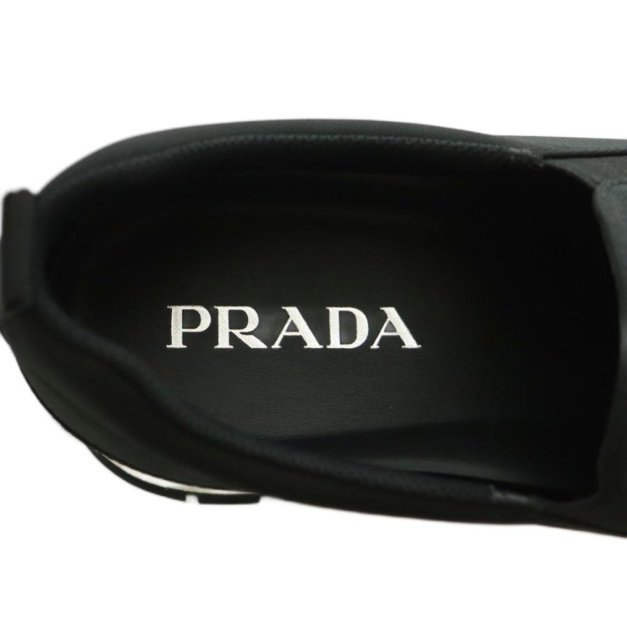 PRADA（プラダ） スリッポン シューズ 9 28.0cm 黒 /MI □OS メンズ 