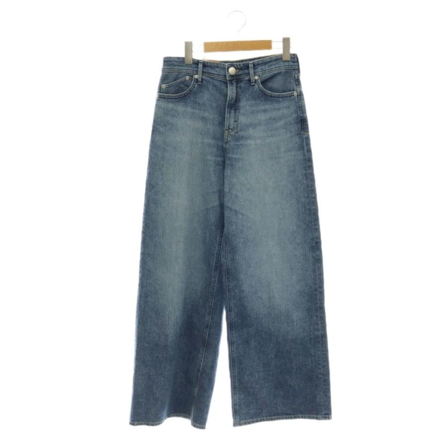 未使用品 ヤヌーク YANUK 26SS IENA別注 MARY Baggy straight デニム 