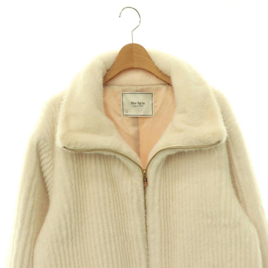 Her lip to ハーリップトゥ Her lip to 25AW Twila Faux Fur Zip 