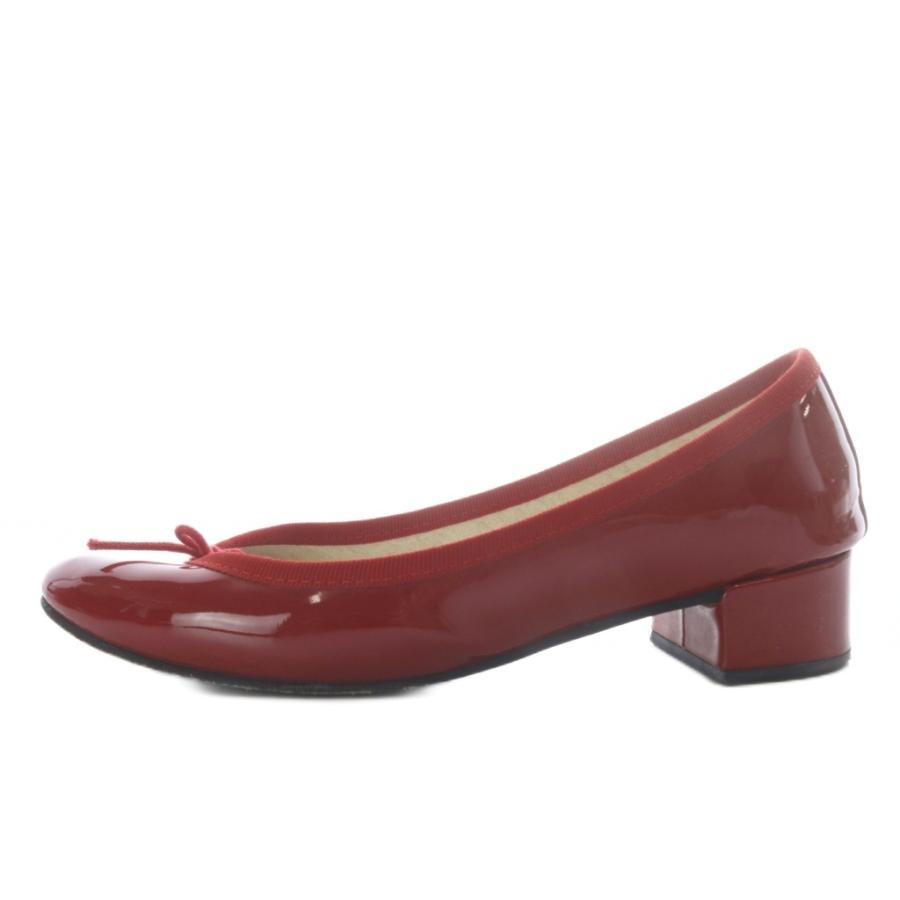 美品』repetto レペット カミーユ パンプス レッド 赤 エナメル