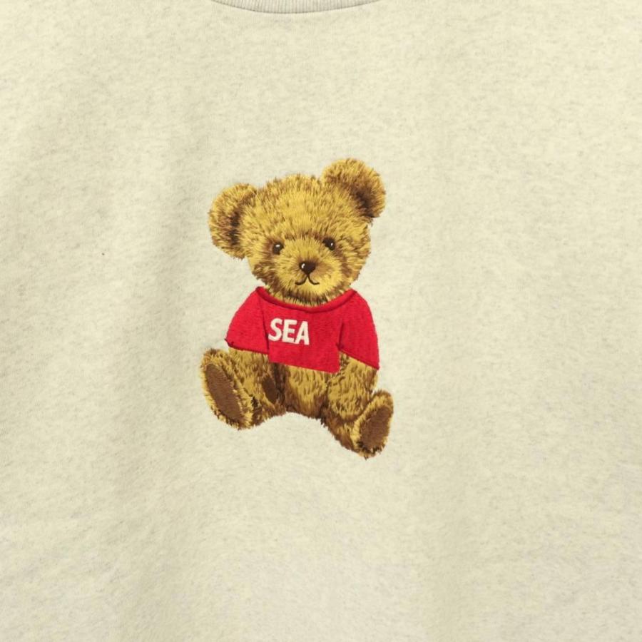 WIND AND SEA   ウィンダンシー　クルーネック 未使用品 ウィンダンシー WIND AND SEA BEAR CREW NECK SWEATSHIRT