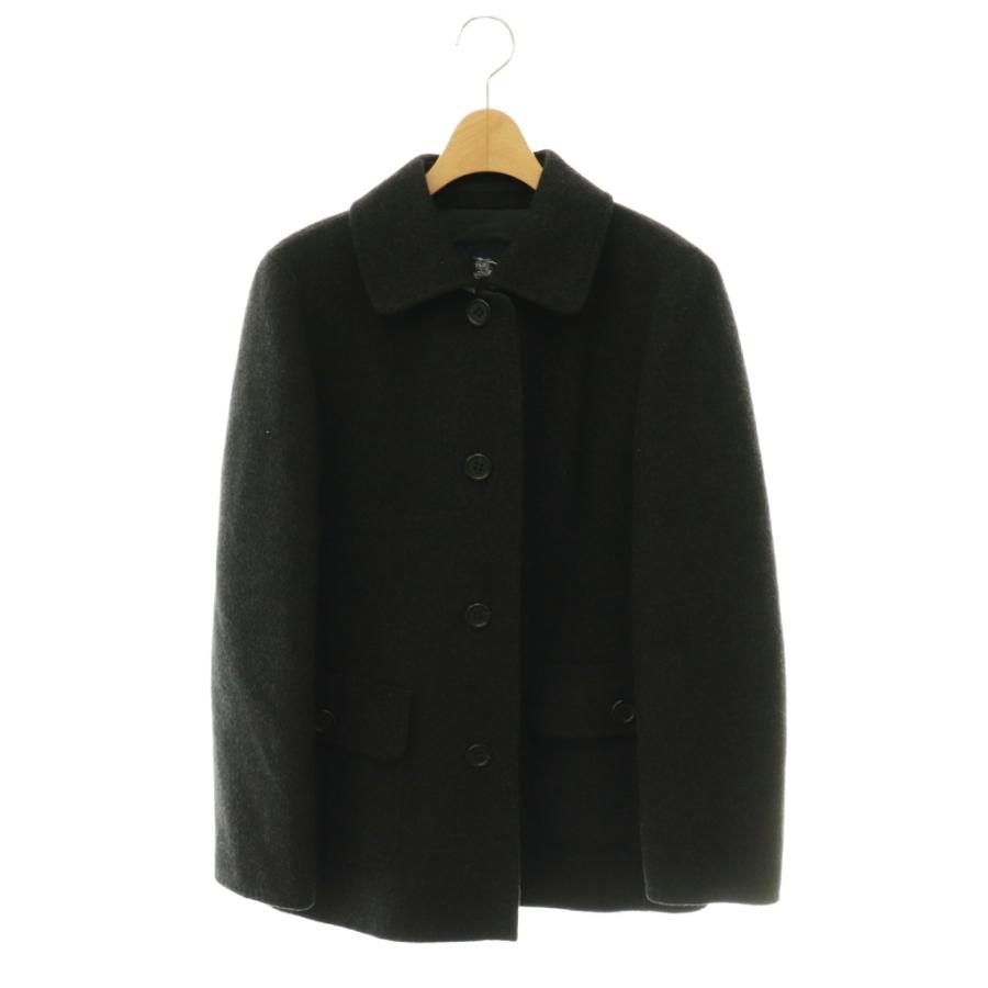 バーバリー ロンドン BURBERRY LONDON ウール カシミヤ ショートコート 