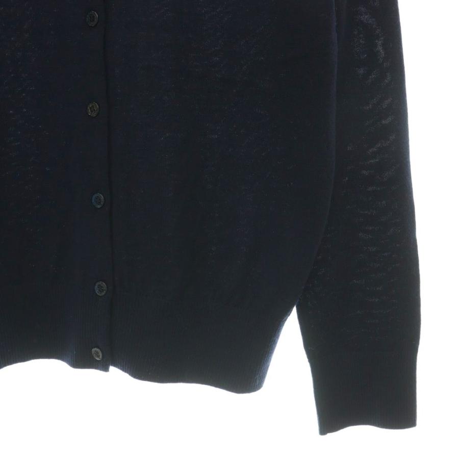 OLD ENGLAND - 【OLD ENGLAND】オールドイングランド カーディガン ニットカーディガン 長袖 36 紺系 ネイビー オールドイングランド OLD ENGLAND ニットカーディガン 長袖 ノー