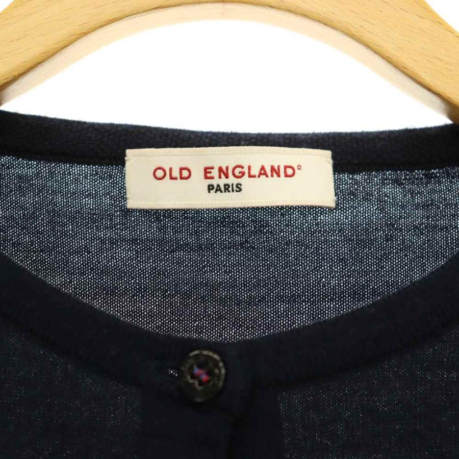 オールドイングランド OLD ENGLAND ニットカーディガン 長袖 ノー