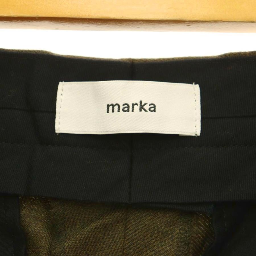 マーカ marka 23AW OFFICER PANTS 2TUCK WIDE ウール パンツ ワイド 2