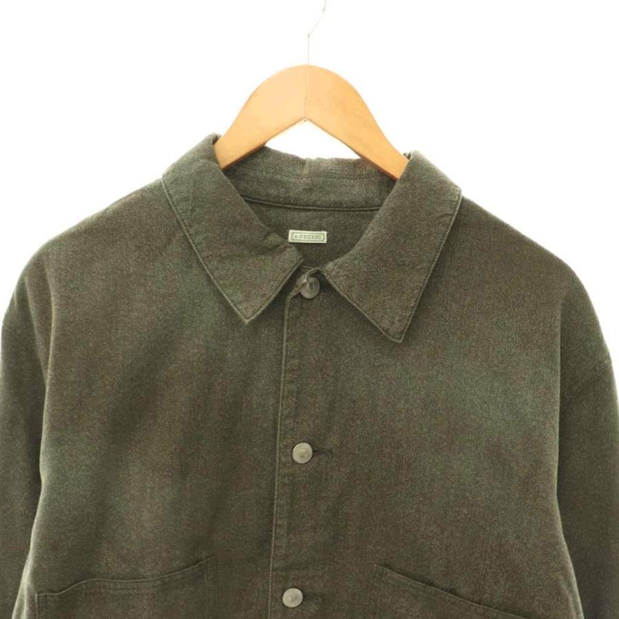 アプレッセ A.PRESSE 26SS Vintage Black Chambray Work Jacket