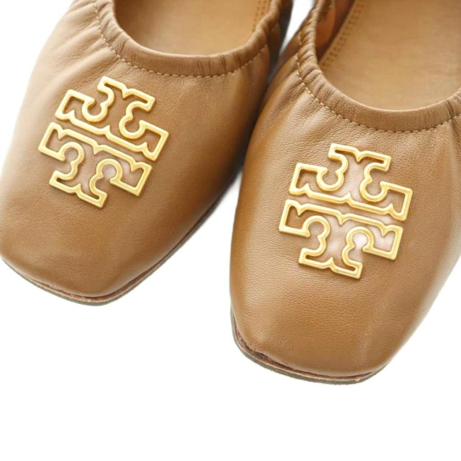 TORY BURCH（トリーバーチ） パンプス シューズ バレエフラット レザー