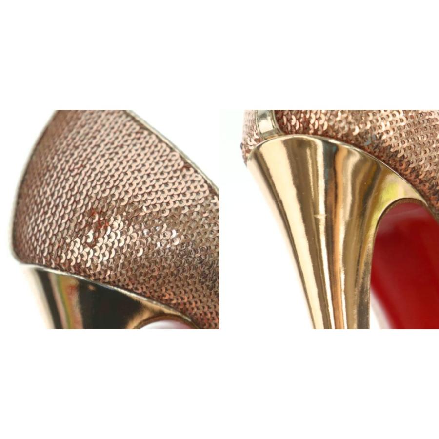【美品】クリスチャンルブタン パンプス ハイヒール スパンコール 34 1/2 Christian Louboutin（クリスチャンルブタン） パンプス ハイヒール