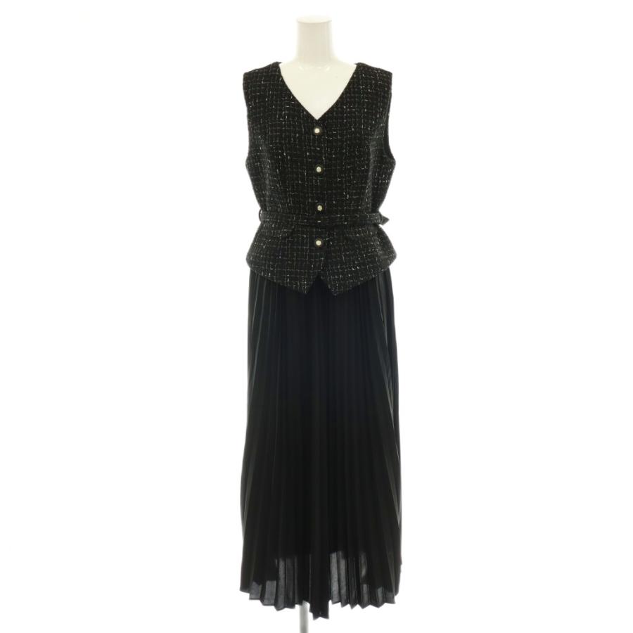 ハーリップトゥ Her lip to 24AW Siena Pleated Docking Dress