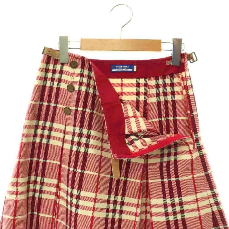 BURBERRY BLUE LABEL（バーバリーブルーレーベル） チェックプリーツ 