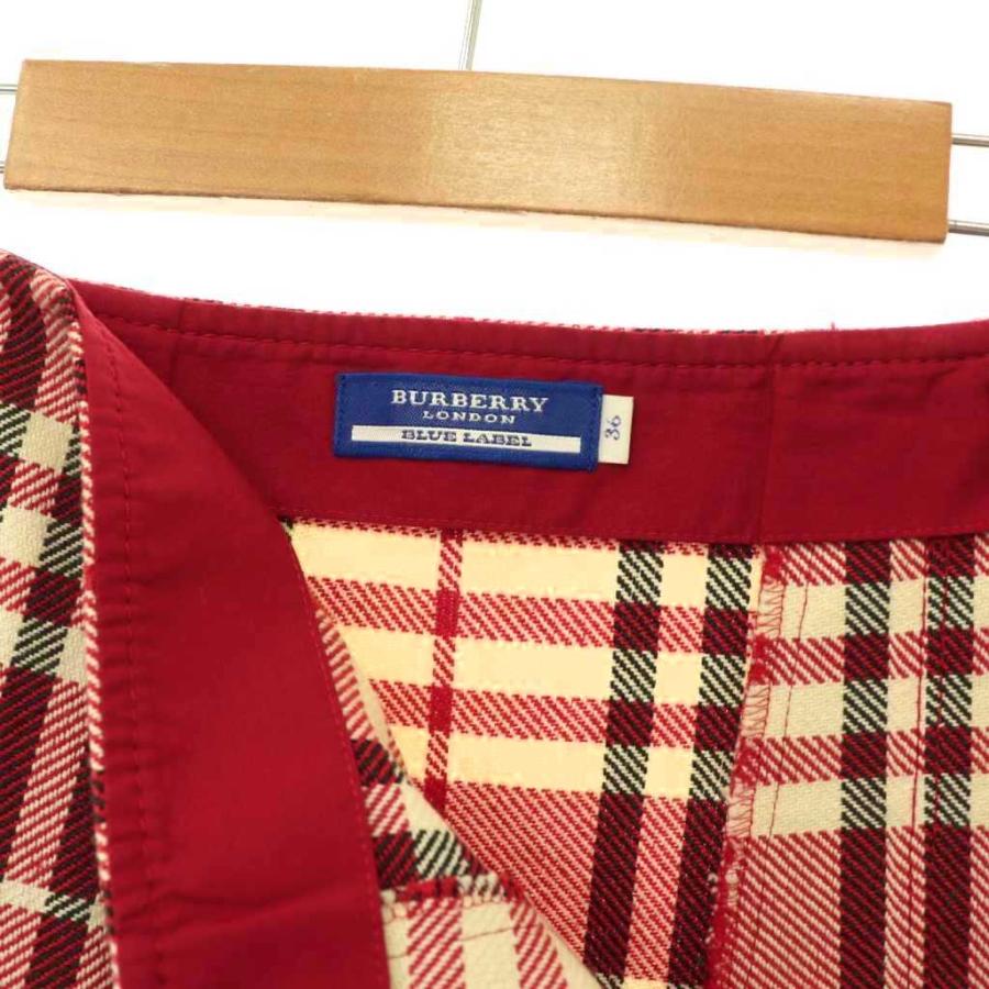 BURBERRY BLUE LABEL（バーバリーブルーレーベル） チェックプリーツ 