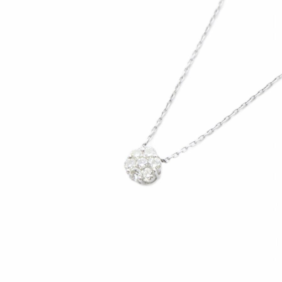 スタージュエリー STAR JEWELRY ネックレス Pt950 ダイヤ0.38ct