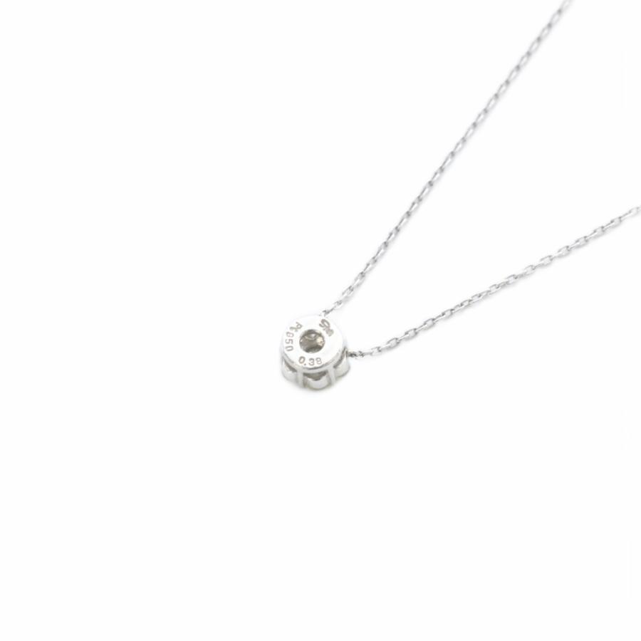 スタージュエリー STAR JEWELRY ネックレス Pt950 ダイヤ0.38ct