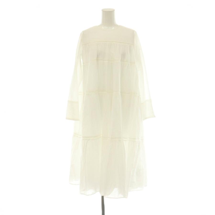 ヌキテパ　ne Quittez pas ティアード ミドルワンピース ヌキテパ NE QUITTEZ PAS! Cotton Voile Tiered Middle Length Dress