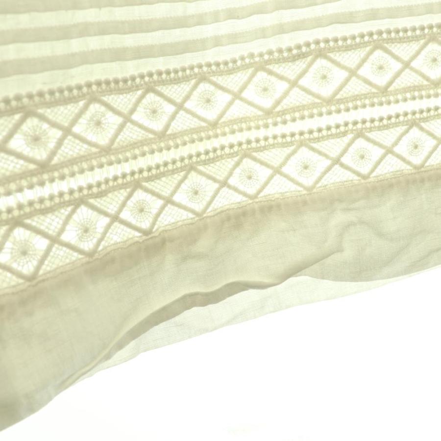 ヌキテパ NE QUITTEZ PAS! COTTON LINEN PIN TUCK LACE PANTS パンツ