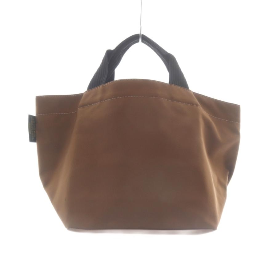Herve Chapelier トートバッグ ブラウン エルベシャプリエ Herve Chapelier ナイロン舟型トートM バッグ