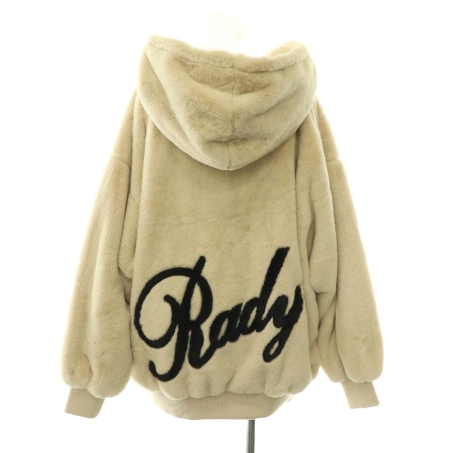 レディ Rady エコファーフーディ パーカー ブルゾン ジップアップ 