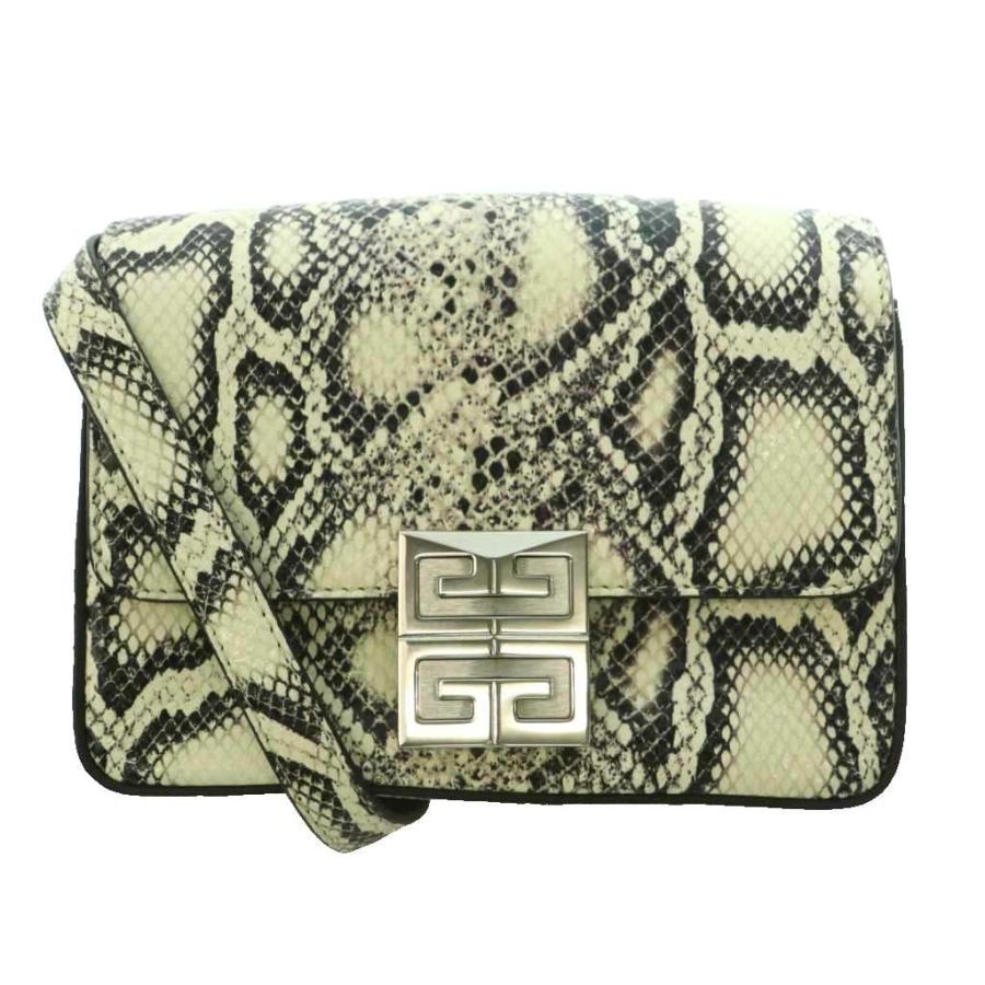 ジバンシィ GIVENCHY パイソン型押し 4Gクロスボディバッグ ショルダー 