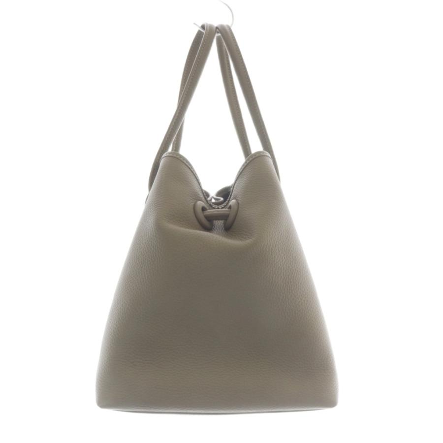 【極美品】VASIC BOND ハンドバッグ グレージュ ヴァジック VASIC BOND MINI ハンドバッグ レザー グレージュ /SR