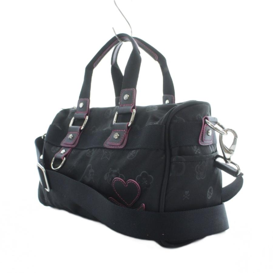 ♦️新品未使用♦️ レスポートサック ピンクと黒のトートバッグ＆ショルダーバッグ LeSportsac（レスポートサック） × トキドキ ミニボストンバッグ 黒