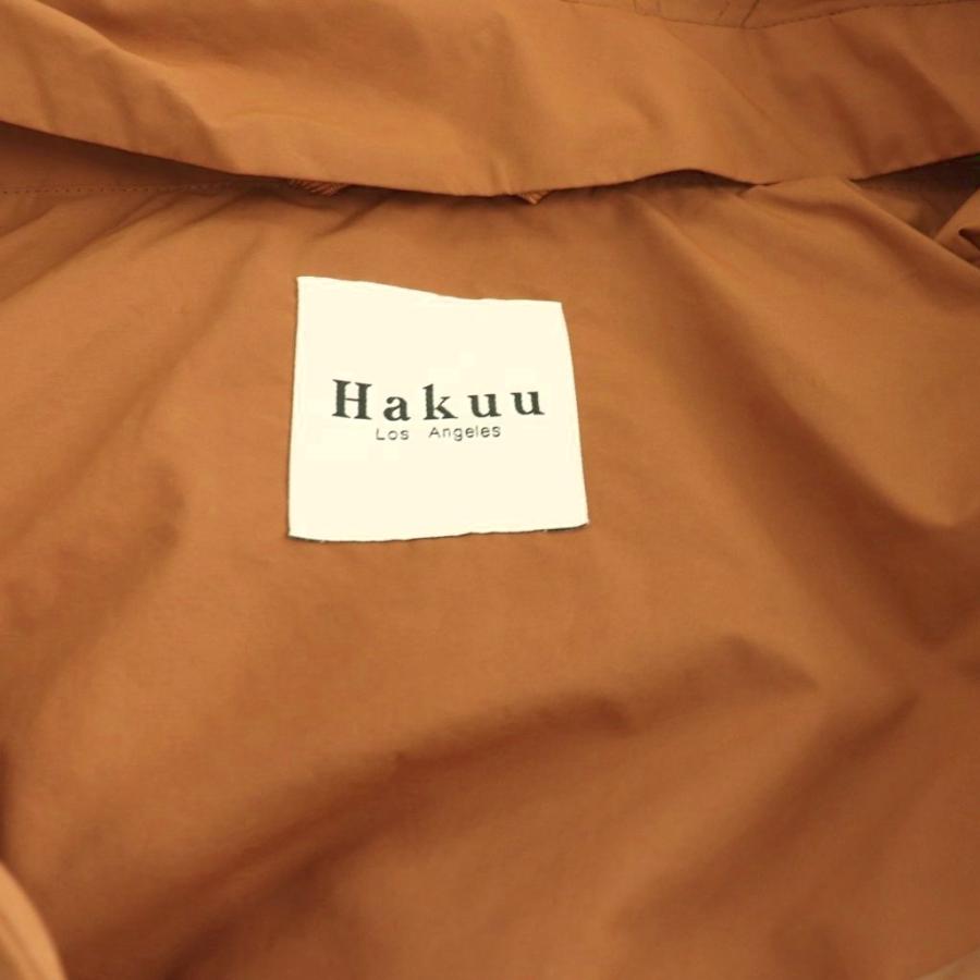 ハクウ HAKUU Plage別注 SP LIGHT/W ダウンコート アウター M 茶 /NR