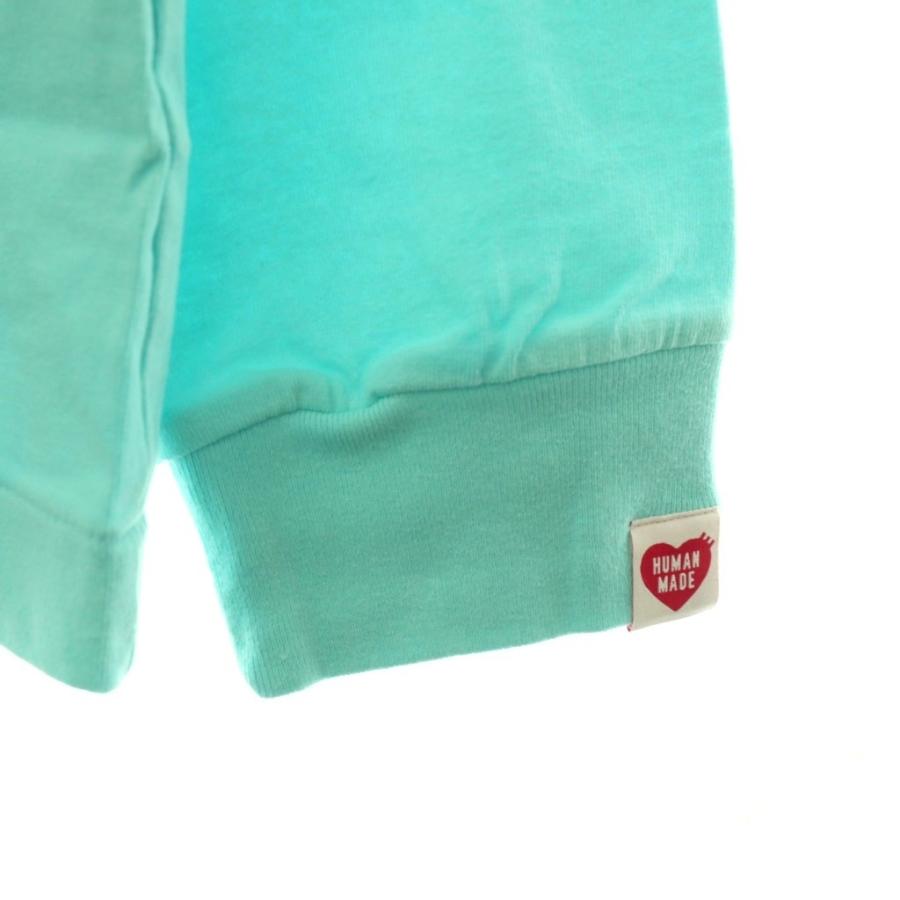 ヒューマンメイド HUMAN MADE HEART L/S T-SHIRT LIGHTBLUE ロンT 