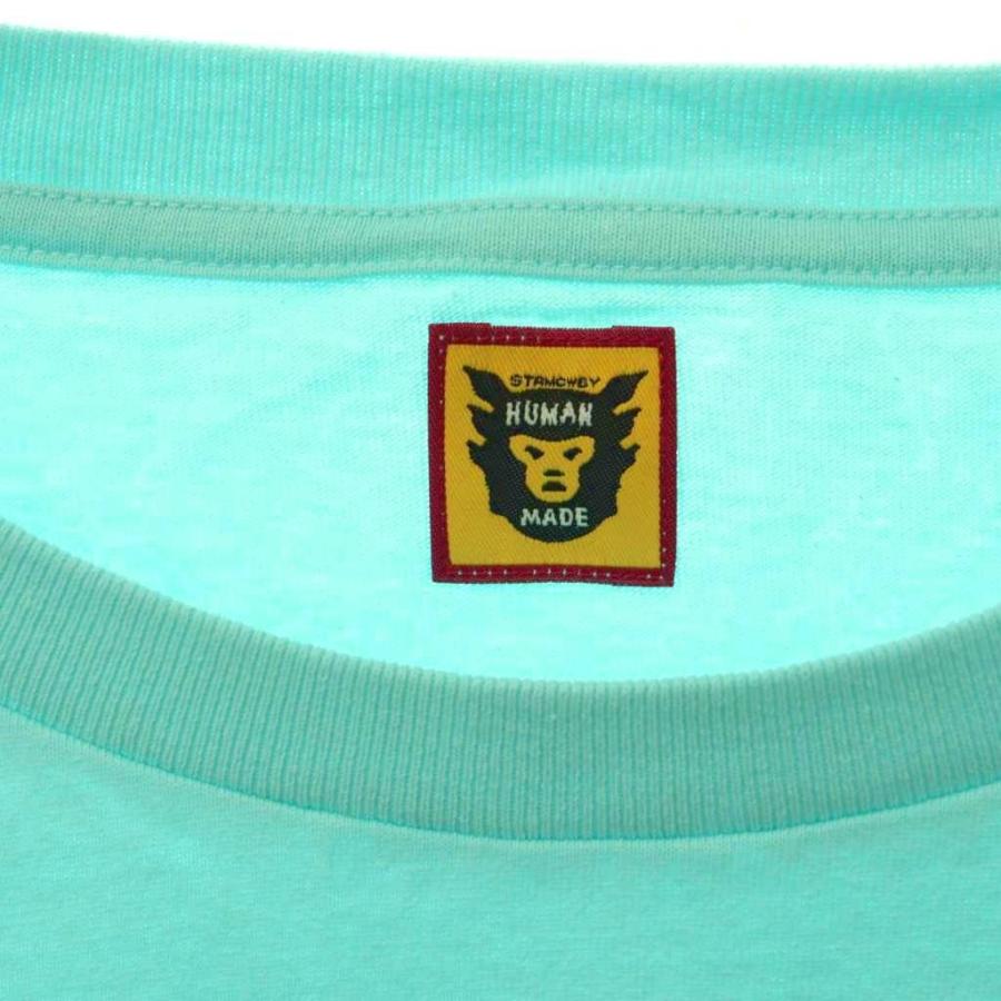 ヒューマンメイド HUMAN MADE HEART L/S T-SHIRT LIGHTBLUE ロンT 