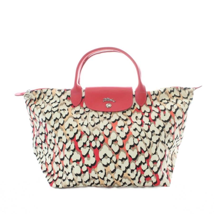 【未使用】ロンシャン Longchamp レオパード柄 限定品 LONGCHAMP（ロンシャン） ルプリアージュ トートバッグ ハンドバッグ