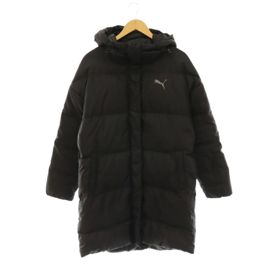 PUMA（プーマ） ダウンコート ベンチコート フード L ブラック /ES 
