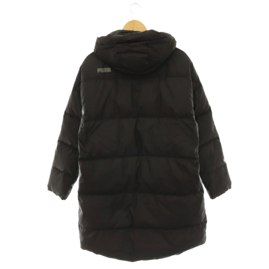 PUMA（プーマ） ダウンコート ベンチコート フード L ブラック /ES 