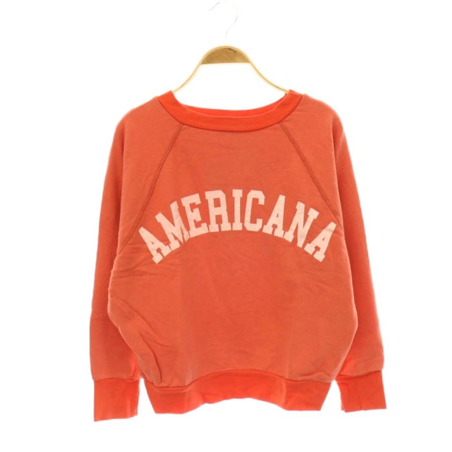 未使用品 アメリカーナ AMERICANA ラグラン スウェット プルオーバー 