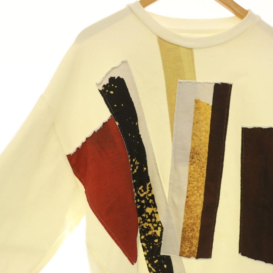 あい　Ameri VINTAGE チュールスウェット　刺繍入り アメリヴィンテージ Ameri VINTAGE スウェット プルオーバー 長袖 F