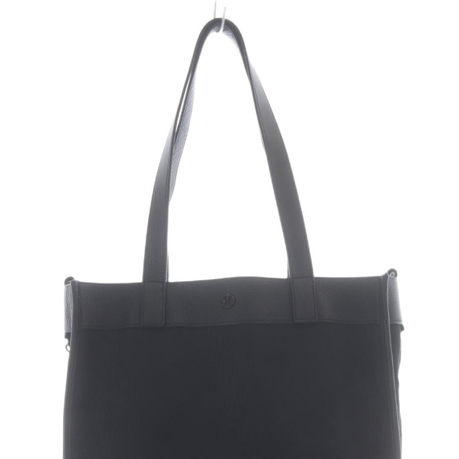 ルルレモン lululemon 2WAY トート ショルダーバッグ ハンドバッグ 黒 