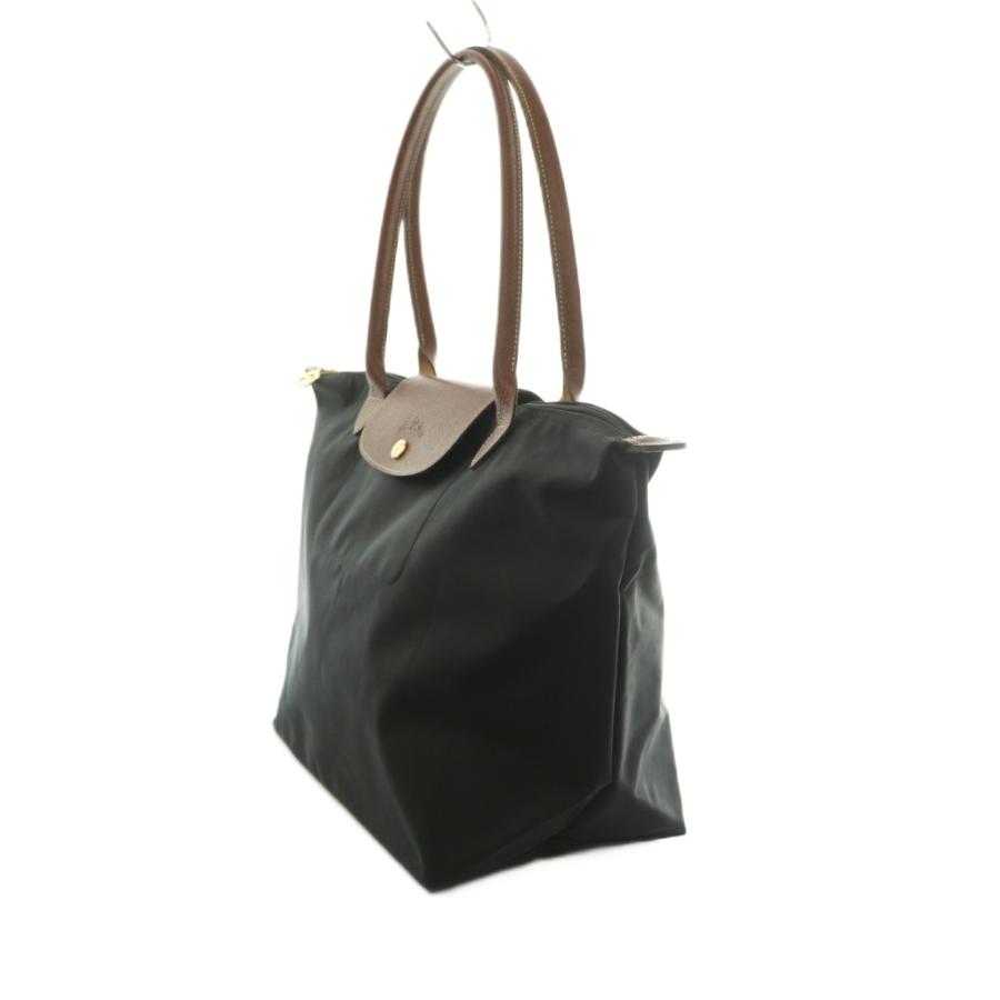 ロンシャン ルプリアージュ トートバッグ 黒 茶 肩掛け　通勤　通学 LONGCHAMP（ロンシャン） ルプリアージュ SHOPPING トートバッグ