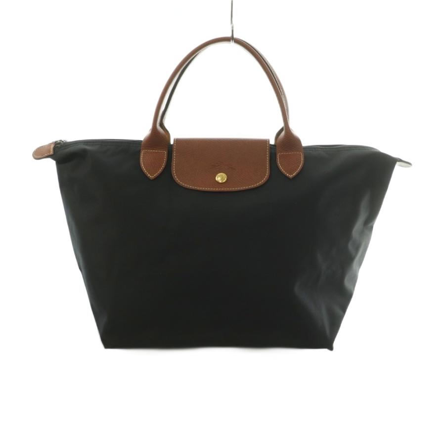 LONGCHAMP（ロンシャン） ルプリアージュ M トートバッグ ナイロン 黒