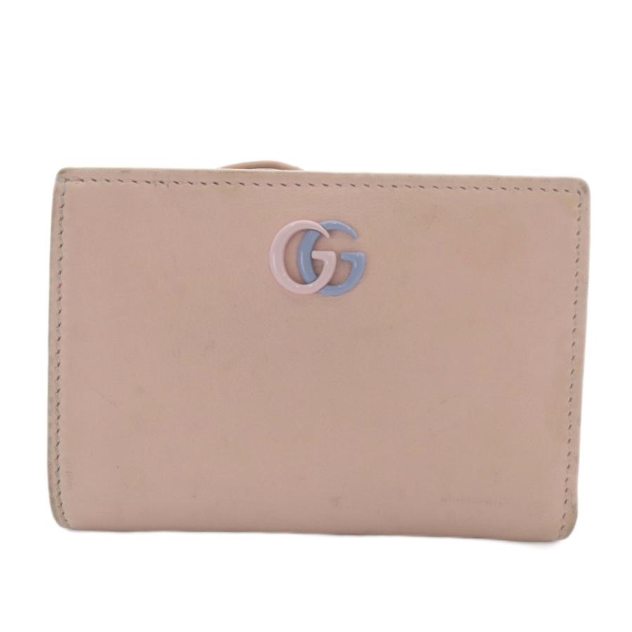 GUCCI（グッチ） ダブルG GGマーモント 財布 二つ折り バイカラー