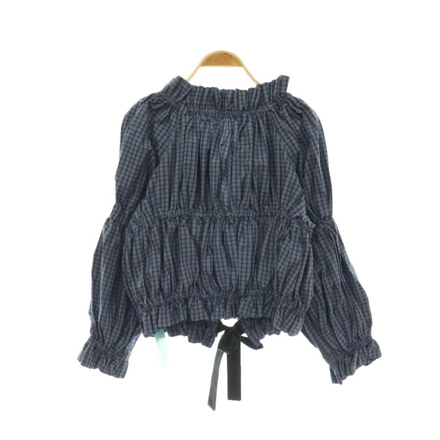 未使用品 エディットフォールル EDIT. FOR LULU 26SS チェックボウ 