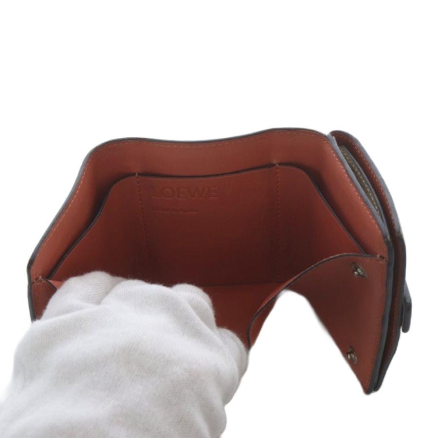 LOEWE（ロエベ） トライフォールド ウォレット アナグラム 財布 三