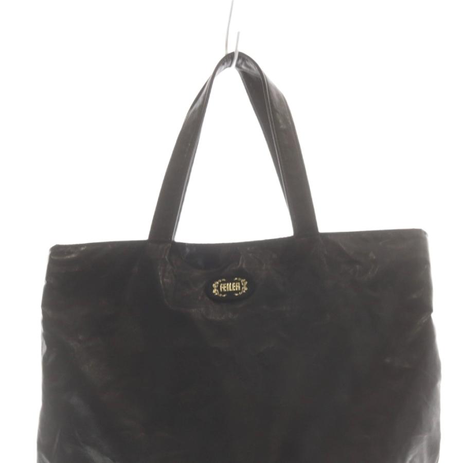 FEILER Ginza フェイラー トートバッグ ブラック フェイラー FEILER トートバッグ ハンドバッグ 黒 ブラック /SR