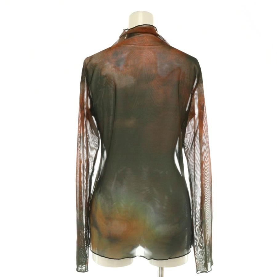 カットソー(長袖/七分) Ameri VINTAGE - MIRANDA TAIDAI SHEER TURTLE TOP AMERI 新品MIRANDA TAIDAI SHEER TURTLE TOP アメリヴィンテージ Ameri