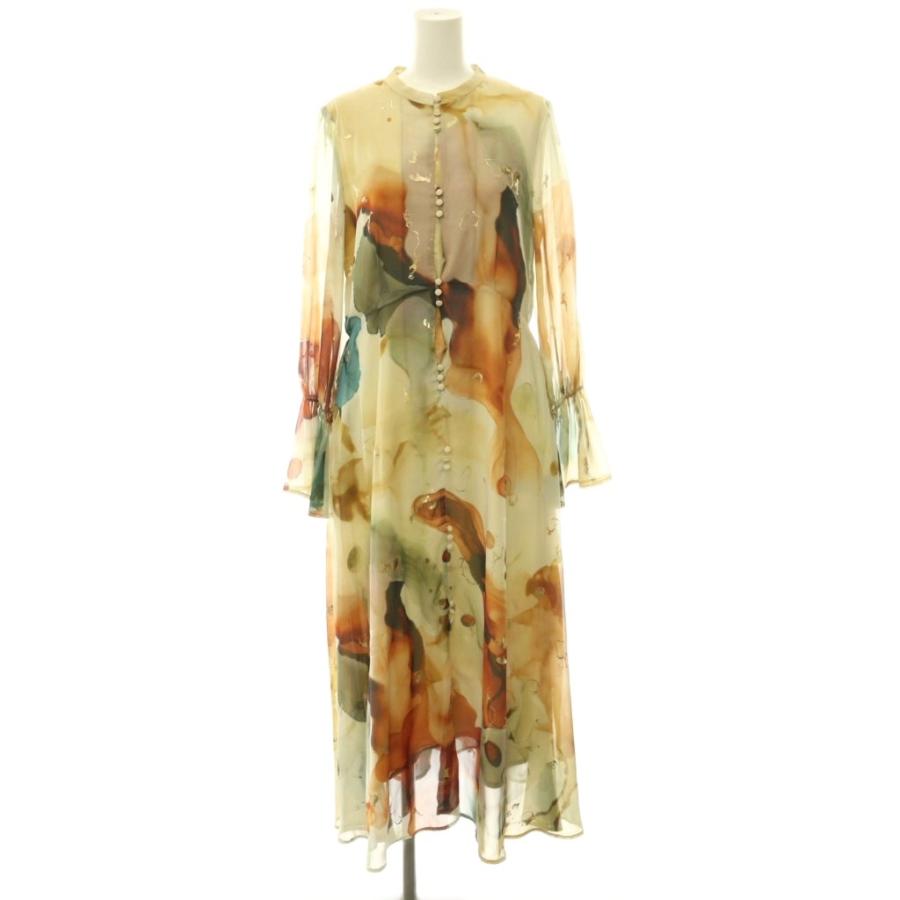 アメリヴィンテージ Ameri VINTAGE UNDRESSED AMELIA INK ART DRESS