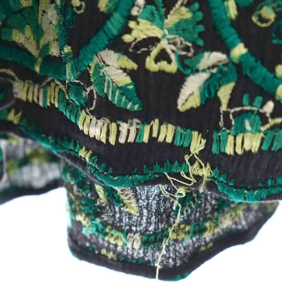 グレースコンチネンタル GRACE CONTINENTAL 刺繍 ブラウス シャツ 七分 