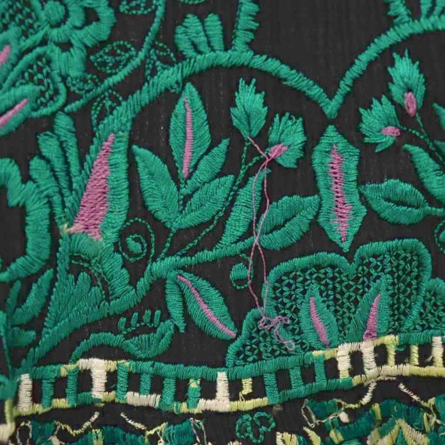 グレースコンチネンタル GRACE CONTINENTAL 刺繍 ブラウス シャツ 七分 